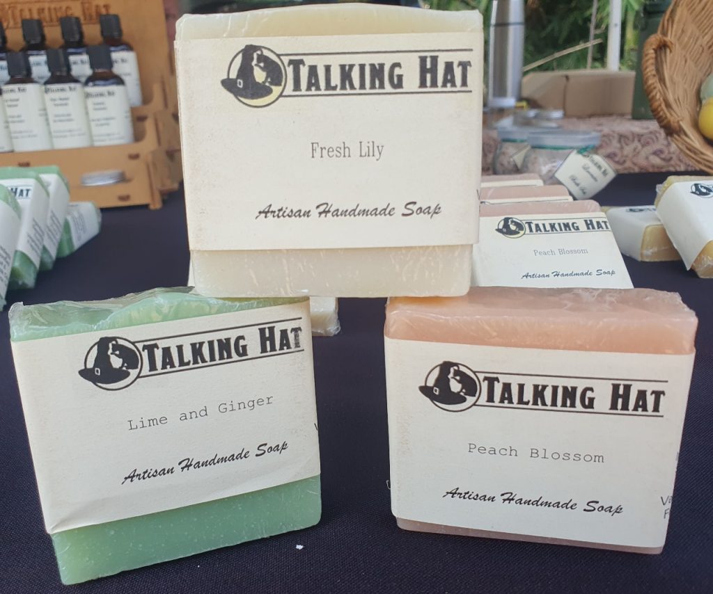 Fresh Lily, Lime & Ginger and Peach Blossom Soaps